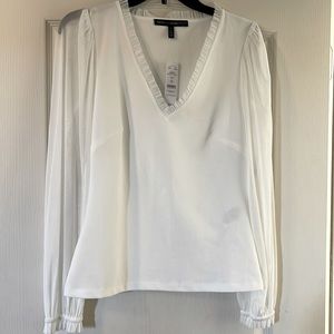 White House Black Market long sleeve blouse